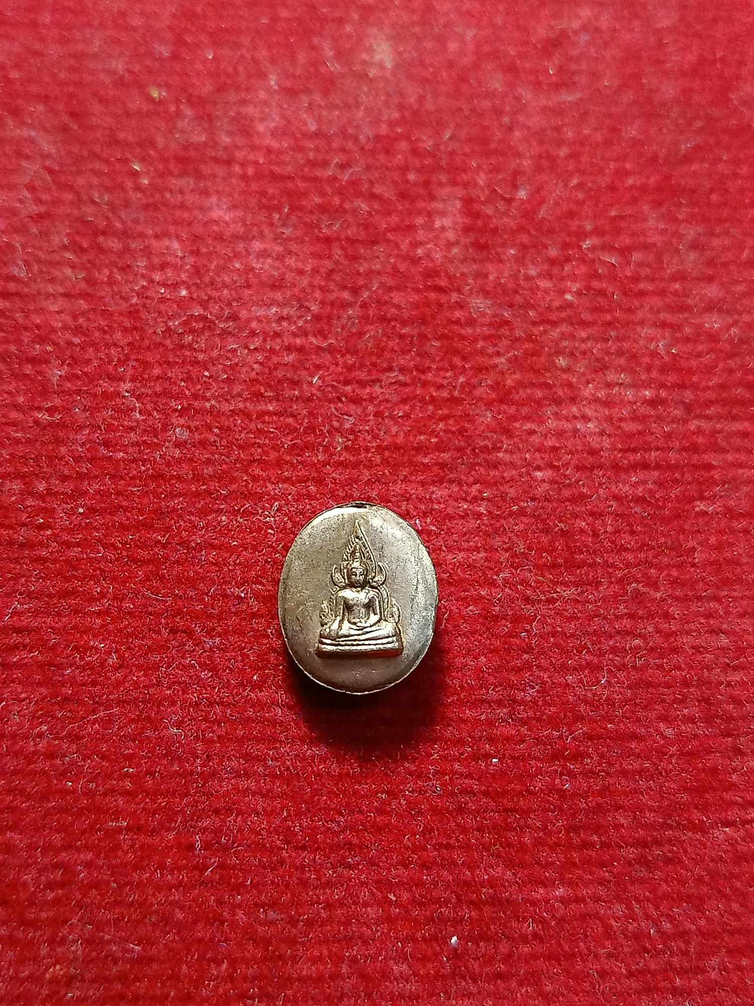 เหรียญเม็ดกระดุม สมเด็จพระนเรศวร หลังพระพุทธชินราช (SKU-03427)