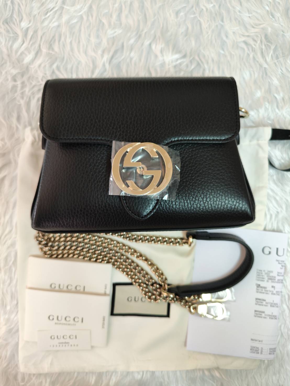 GUCCI Interlocking Shoulder Bag