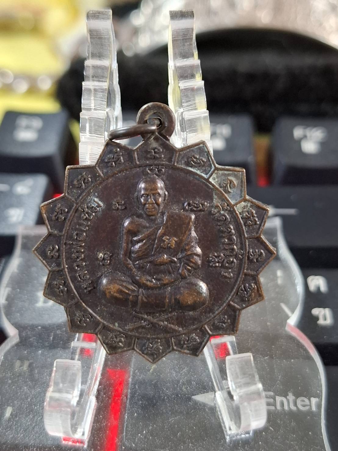 หลวงพ่อแช่ม วัดตาก้อง นครปฐม ย้อนยุค 2490 สร้างปี 2539