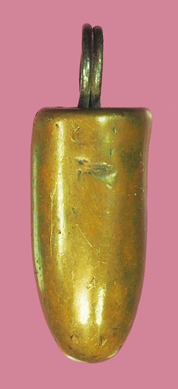 ขายแล้ว*38198 ตะกรุดหัวลูกปืน หลวงพ่อกวย วัดโฆษิตราราม ชัยนาท 12