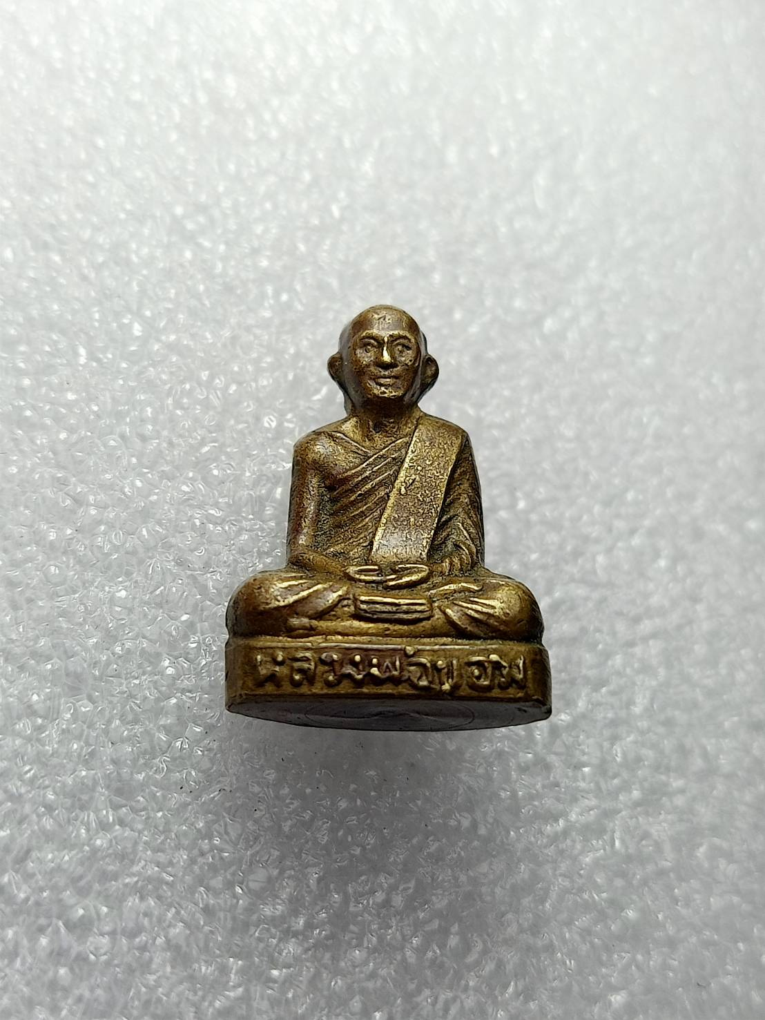 รูปหล่อหลวงพ่อขอม วัดไผ่โรงวัว จ.สุพรรณบุรี ปี 2505 (SKU-09432)