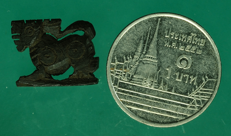 *27745 สิงห์ไม้งิ้วดำแกะเก่า ไม่ทราบอาจารย์ 12