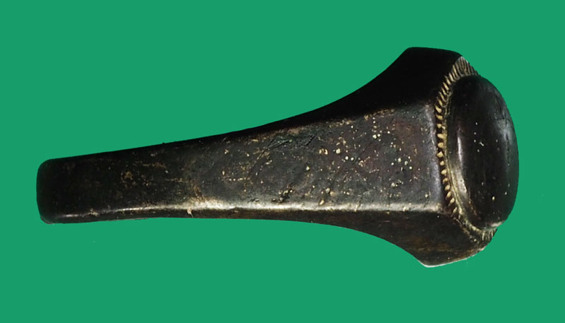 ขายแล้ว*35034 แหวนเงินหัวนโม พ่อท่านคล้าย วัดสวนขัน นครศรีธรรมราช เก่าถึงยุค 39