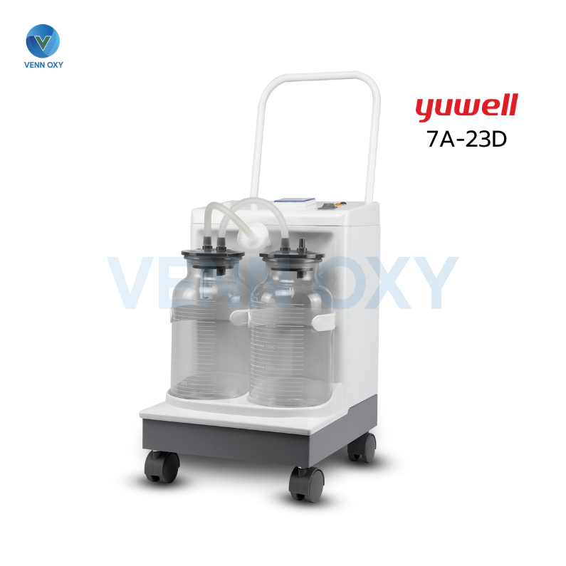 เครื่องดูดเสมหะ Yuwell 7A-23D - (รับประกัน 1 ปี)