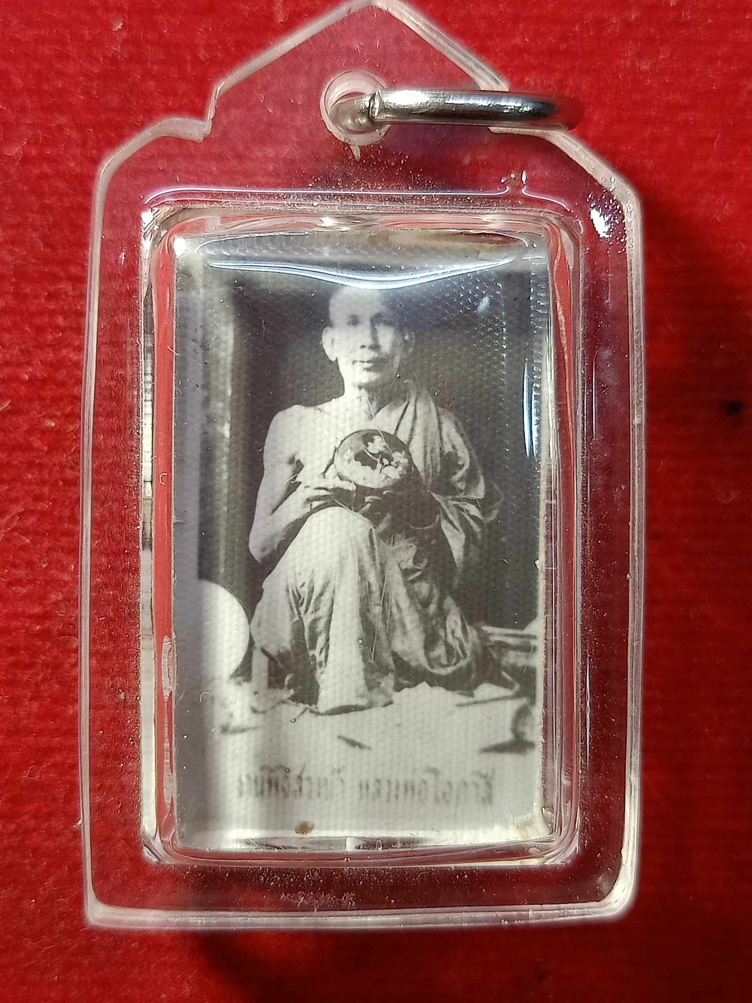 รูปถ่ายสองหน้าหลวงพ่อกบ หลวงพ่อโอภาสี วัดเขาสาลิกา จ.นครนายก (SKU-03243)