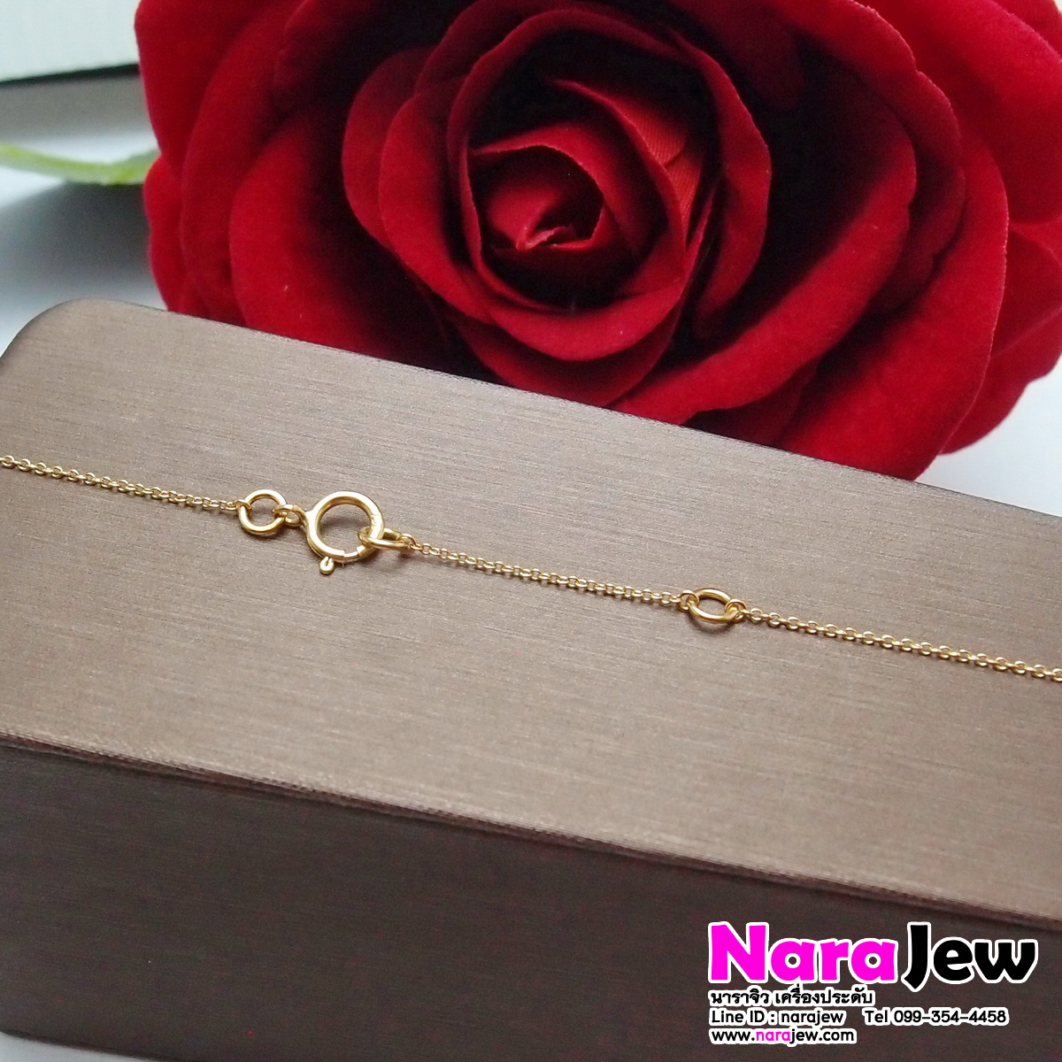 สร้อยคอ พลอยแท้ พิ้งค์แซฟไฟร์ Pink sapphire ทรงสามเหลี่ยม ความยาว 16 ถึง 17 นิ้ว