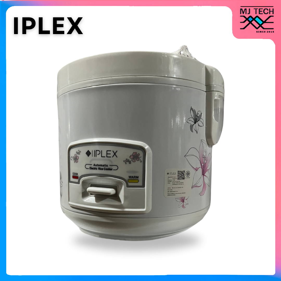 IPLEX หม้อหุงข้าวอุ่นทิพย์ ขนาด 1.0 ลิตร รุ่น RC01/400-1012