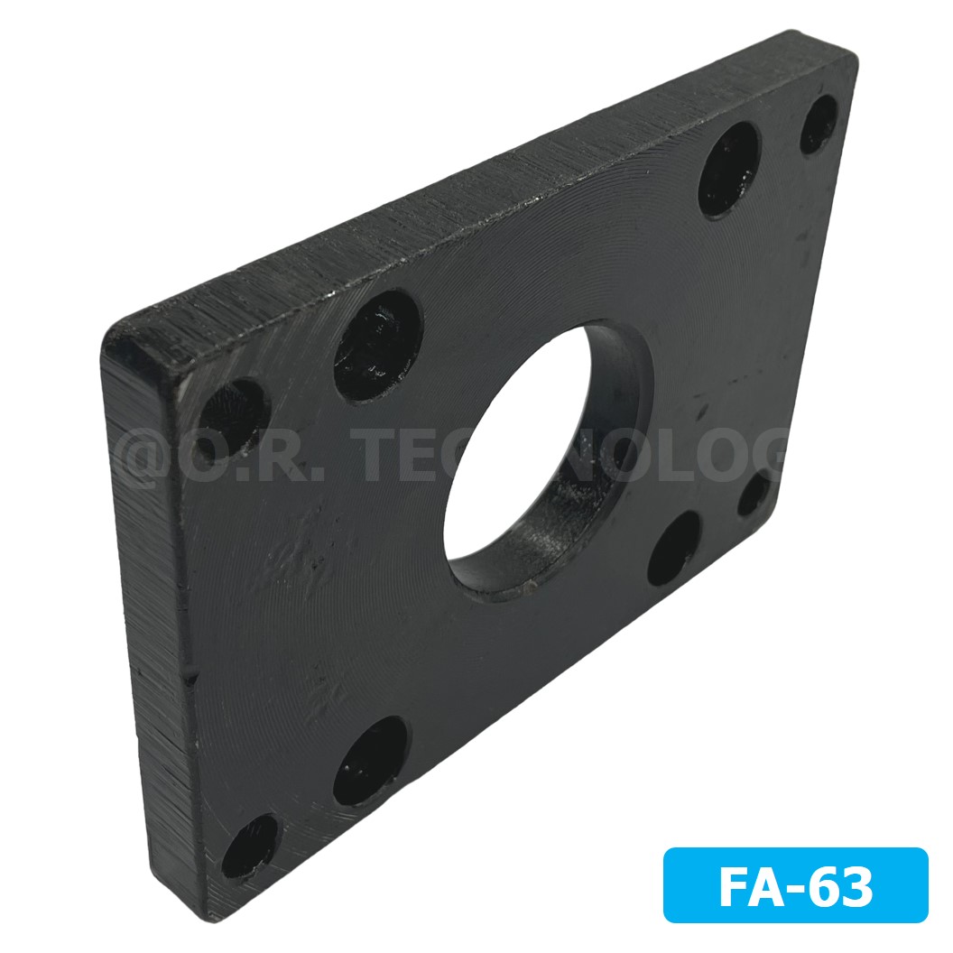 (1ชิ้น) FA-63 ตัวยึดกระบอกลม ชนิดหน้าแปลน Support Air Cylinder หน้าแปลน หน้า/หลัง กระบอกลม ขายึดกระบอกลม ขายึด ตัวยึด FA