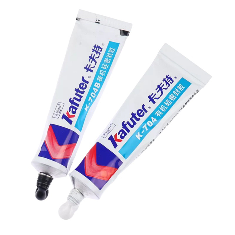 กาวซิลิโคน Kafuter กาวสำหรับติดอุปกรณ์ไฟฟ้า ติดอุปกรณ์อิเล็คทรอนิกส์ ป้องกันการลัดวงจร