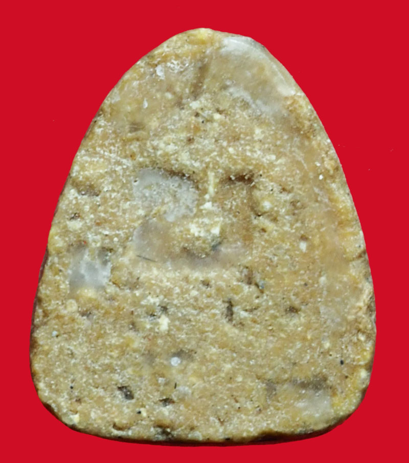 *36860 พระปิดตา เนื้อผงน้ำมัน เก่าพอมีอายุ ไม่ทราบที่และปีสร้าง 6