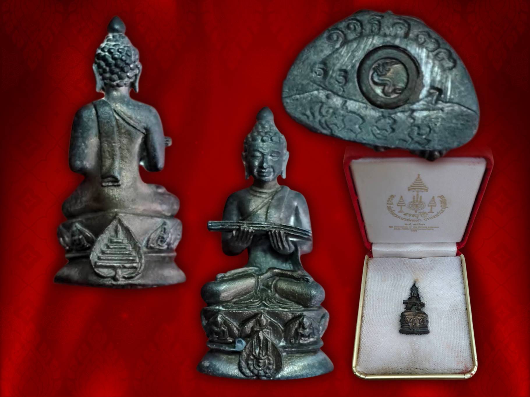 พระกริ่งปรมานุชิตชิโนรส วัดพระเชตุพนวิมลมังคลาราม ปี 2533 (เนื้อนวะ) ที่ระลึกงานครบรอบ 200 ปี นับแต่ประสูติ ฯงามและมีเอกลักษณ์สุดๆ ครับ รุ่นนี้