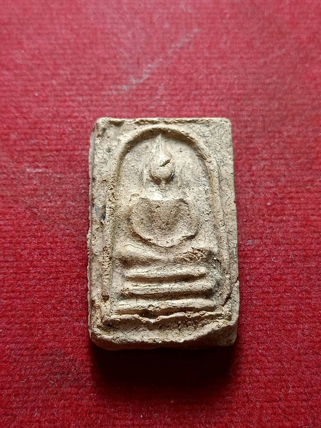 พระสมเด็จหลวงพ่อสร้อย วิจาโร ปี 2502 วัดเขาแก้ว จ.สระบุรี (SKU-08193)