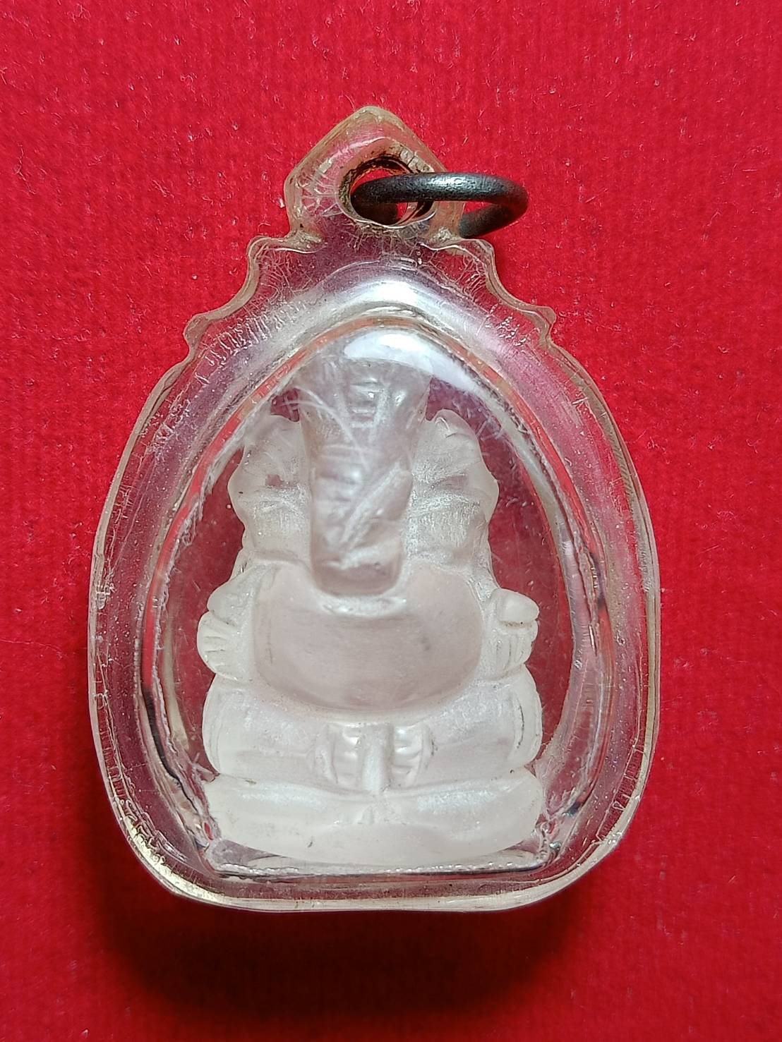 พระพิฆเนศหินแกะ ไม่ทราบที่ (SKU-11942)