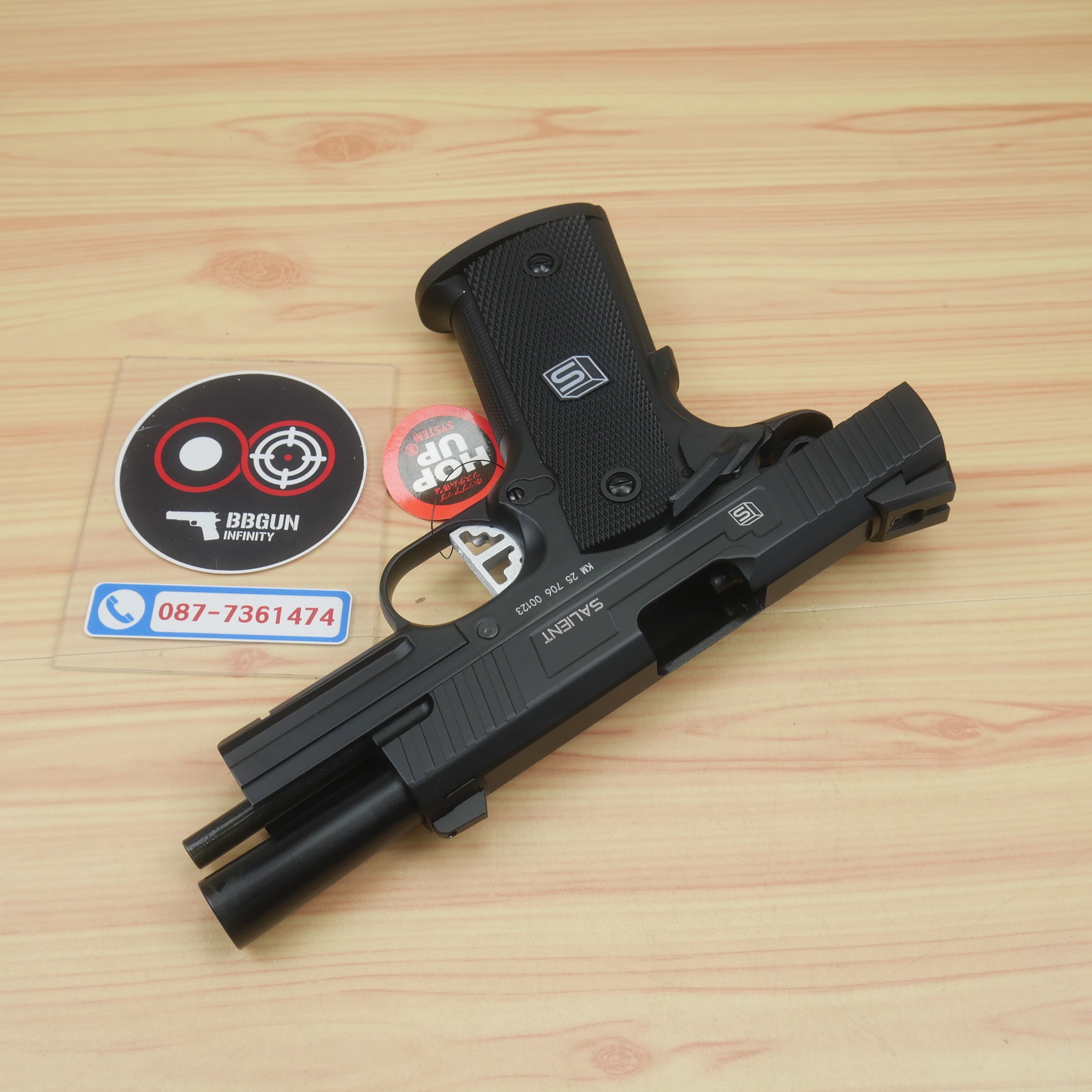 บีบีกันอัดแก๊ส Double Bell 706 - SAI 1911 Compact BB GUN