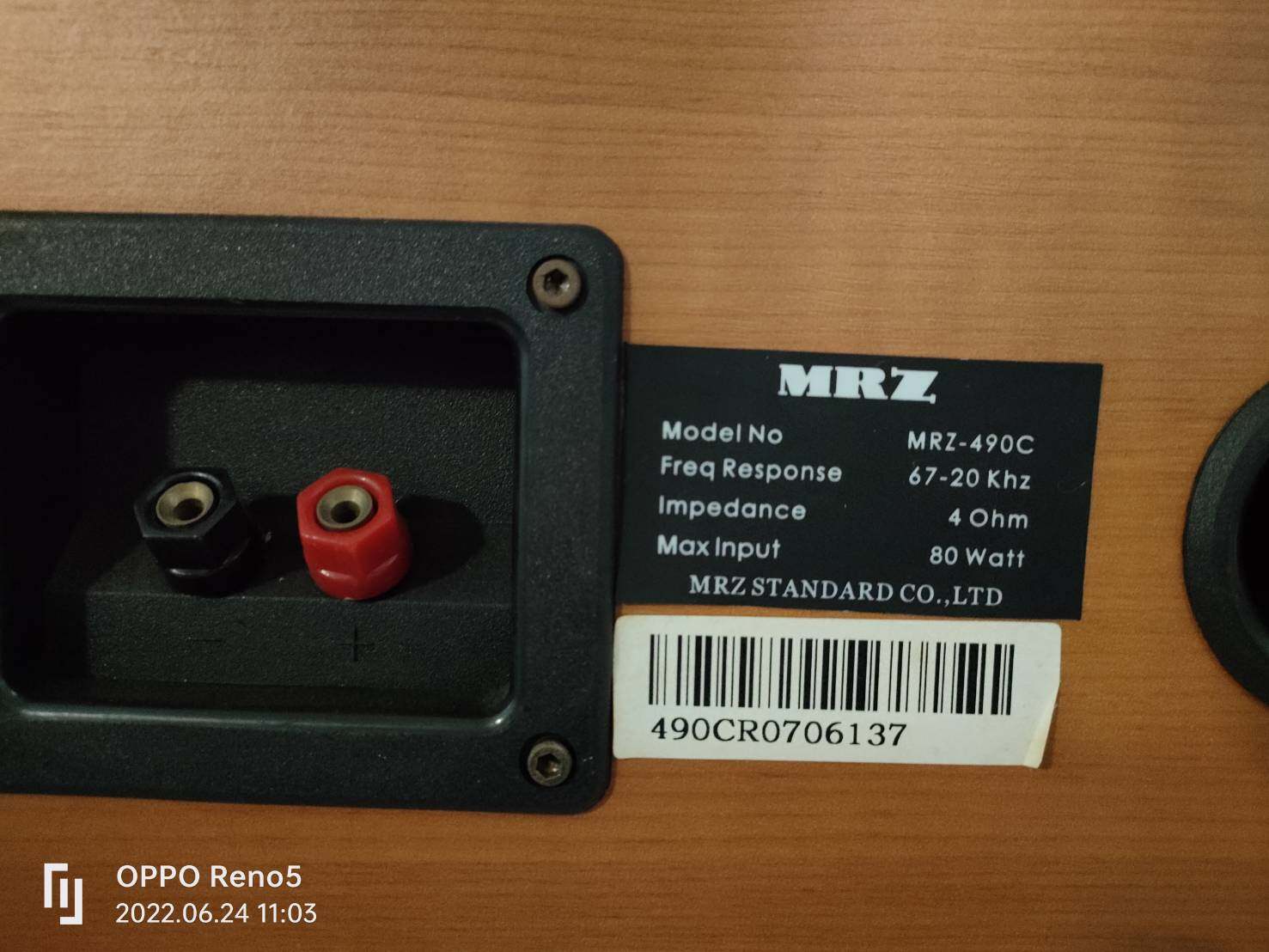 MRZ.-490 CR CENTER + SURROUND