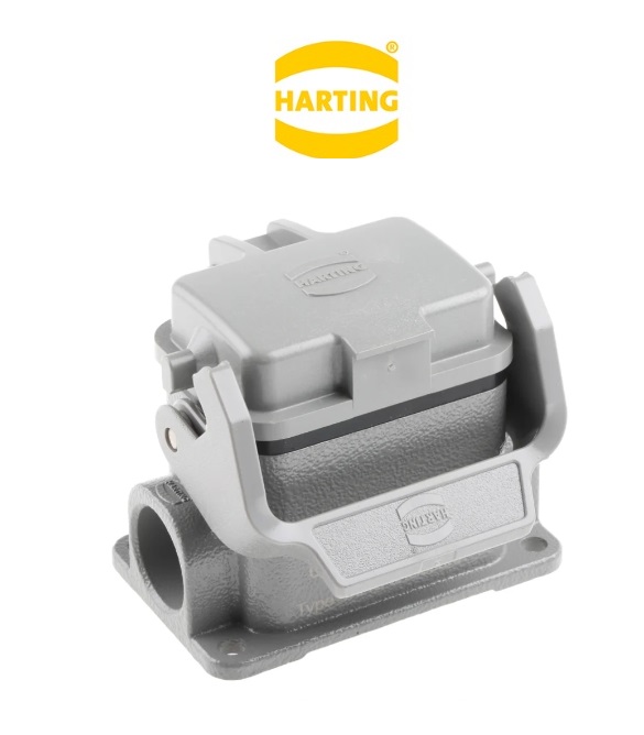 09300061256 HARTING Han B Bulkhead housing with cover PG16