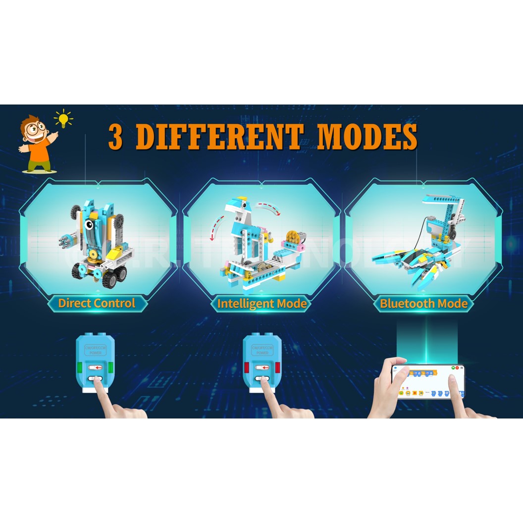 Makerzoid MKZ-PF-PM SMART ROBOT PREMIUM STEAM Educational Programmable Robot Kit ชุดเรียนรู้ ตัวต่อ เสริมทักษะ หุ่นยนต์ โรบอท Coding kit ส่งเสริมการเรียนรู้