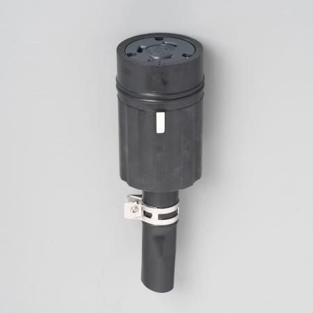 AMERICAN DENKI 3624RW 3-Pole 3-Wire 60A 250V Connector Body (Rubber Housing)