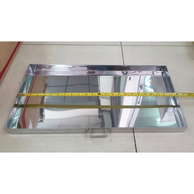 เมืองนนท์แก๊ส ถาดรองน้ำ ลิ้นชักเตาปิ้งย่าง BIG SUN ของรุ่น BBQ-936 ขนาด 61x32 ซม. สแตนเลสทั้งตัว