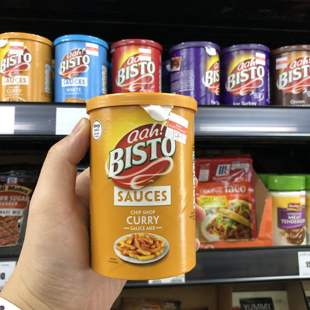 บิสโต ผงซอสกะหรี่ Bisto Curry Sauce Mix 190 g.