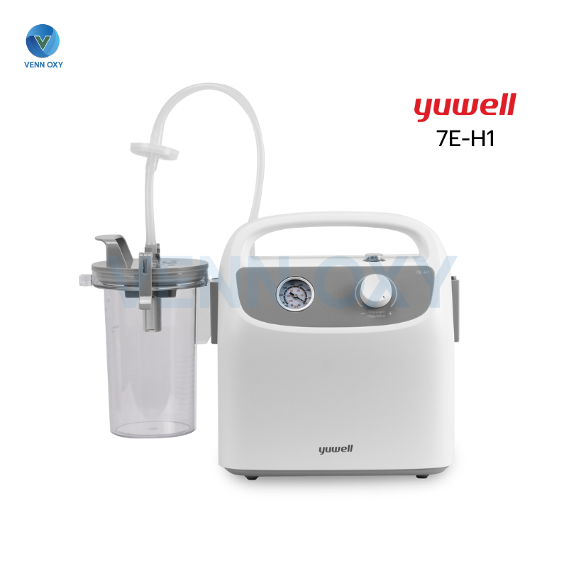 เครื่องดูดเสมหะ Yuwell รุ่น 7E-H1 (รับประกัน 2 ปี)