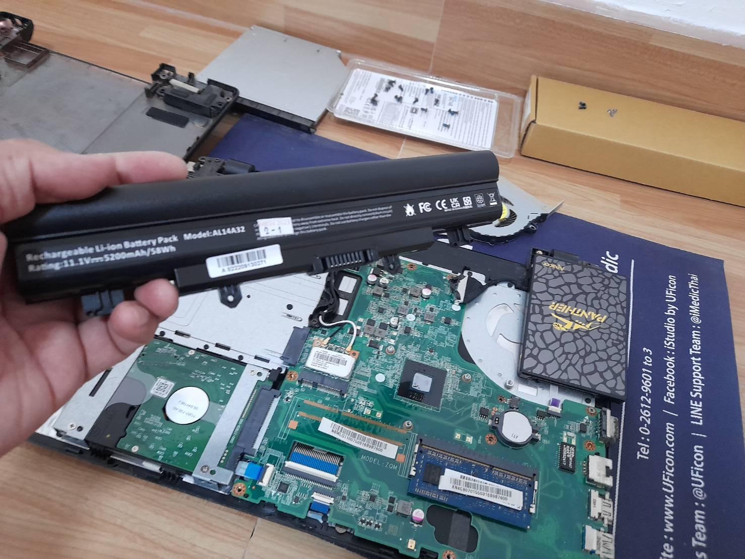 เปลี่ยน Battery ทุกรุ่นทุกยี่ห้อ