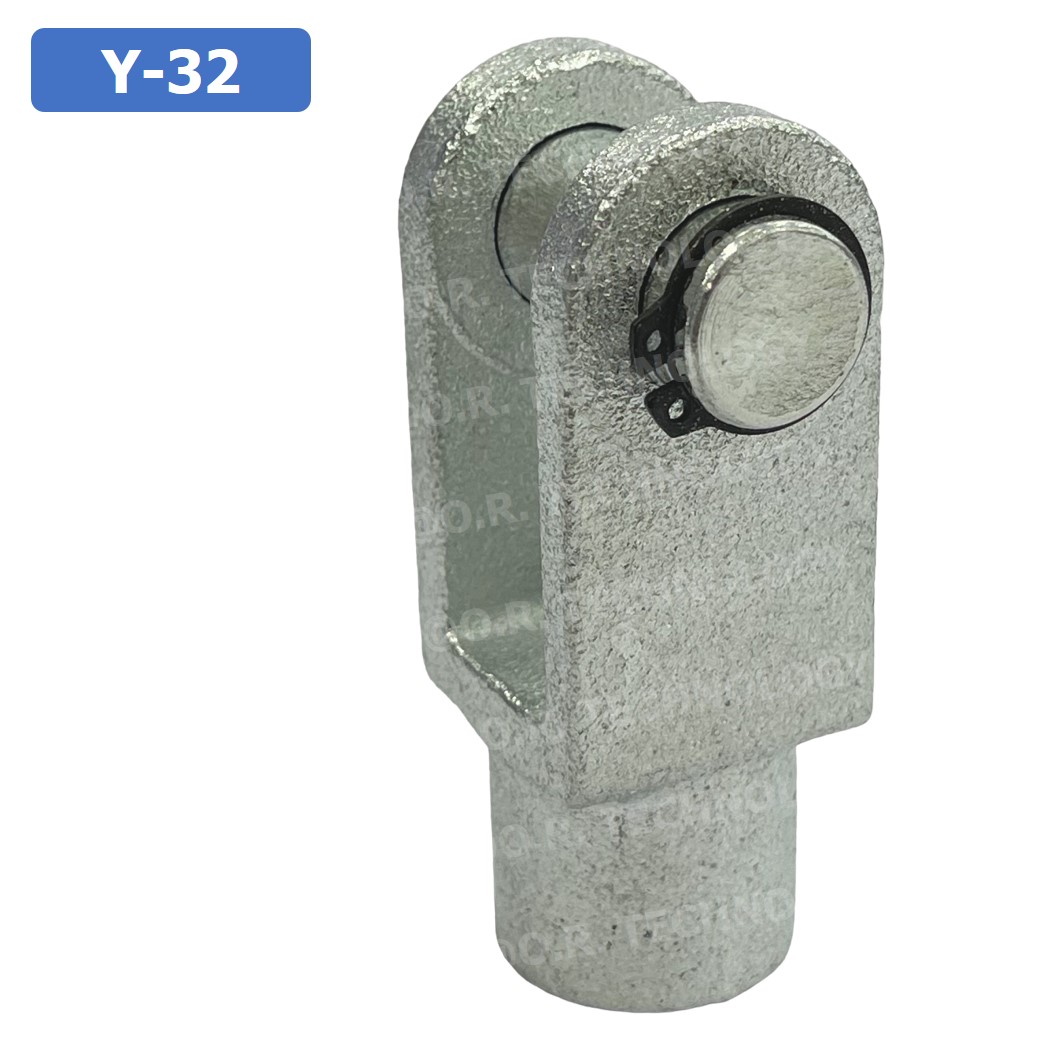 (1ชิ้น) Y-32 ตัวยึดแกนกระบอกลม ตัว Y Support Y-Joint Air Cylinder สำหรับกระบอกลม SC32 ขายึดกระบอกลม ขายึด ตัวยึด กระบอกลม