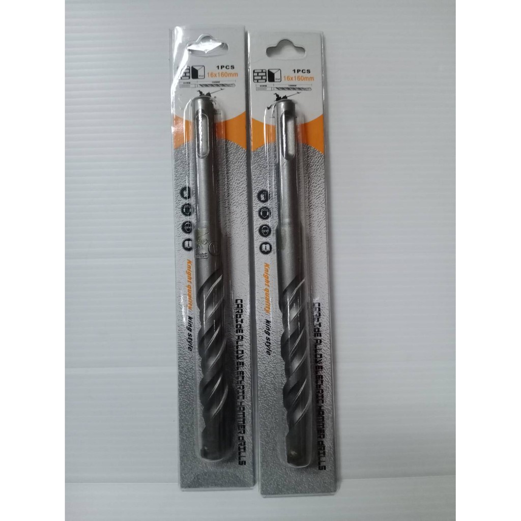 ดอกสว่านเจาะปูนโรตารี่ ขนาด 16x160 mm. อเนกประสงค์ อุปกรณ์ช่าง เครื่องมือช่าง พร้อมส่ง