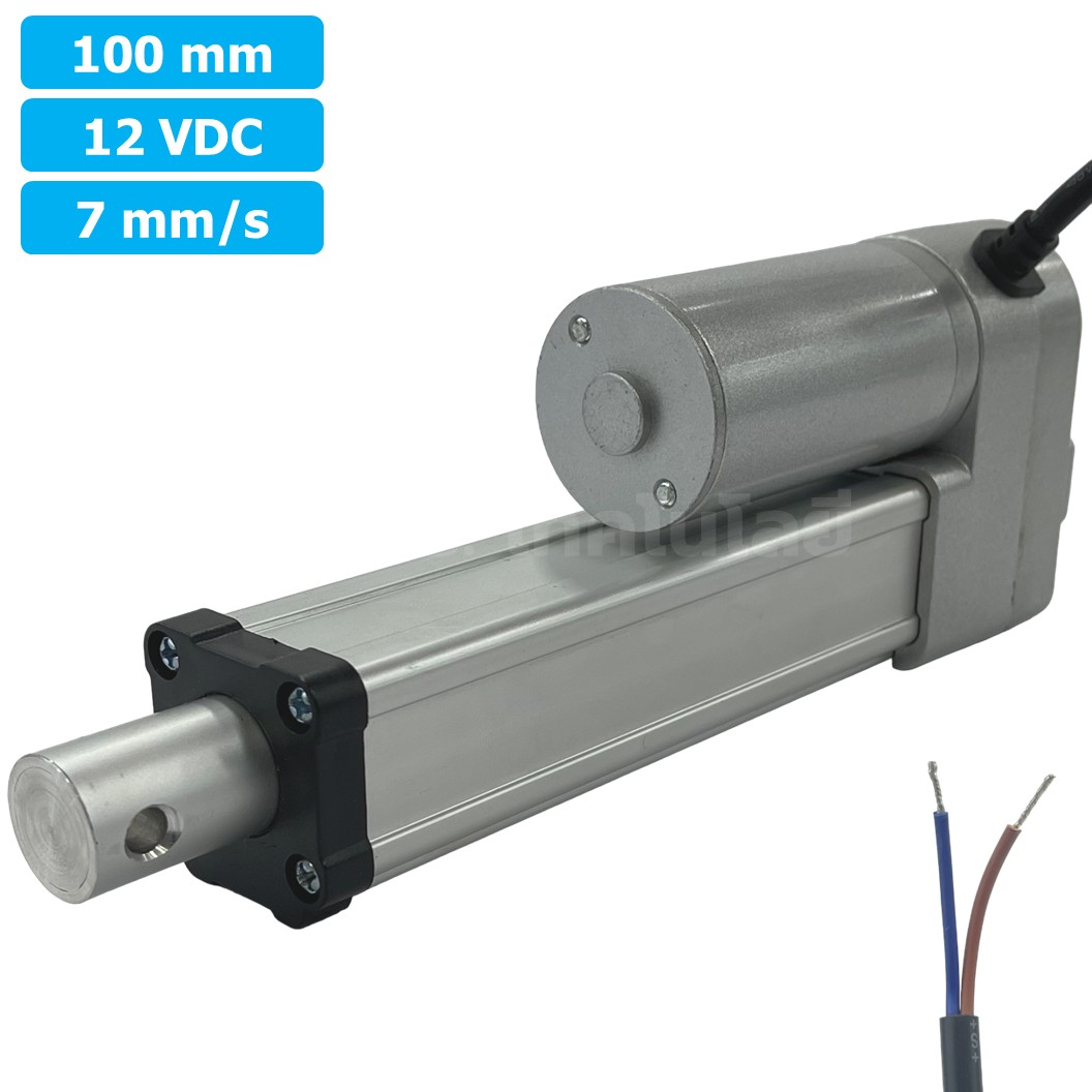 CLB 12VDC 7mm/s มอเตอร์ก้านชัก มอเตอร์แกนชัก ระยะชัก 50-500mm 1500N Electric Linear Actuator Low Noise เสียงรบกวนน้อย พัตเตอร์ไฟฟ้า Putter DC 12V มอเตอร์เชิงเส้น