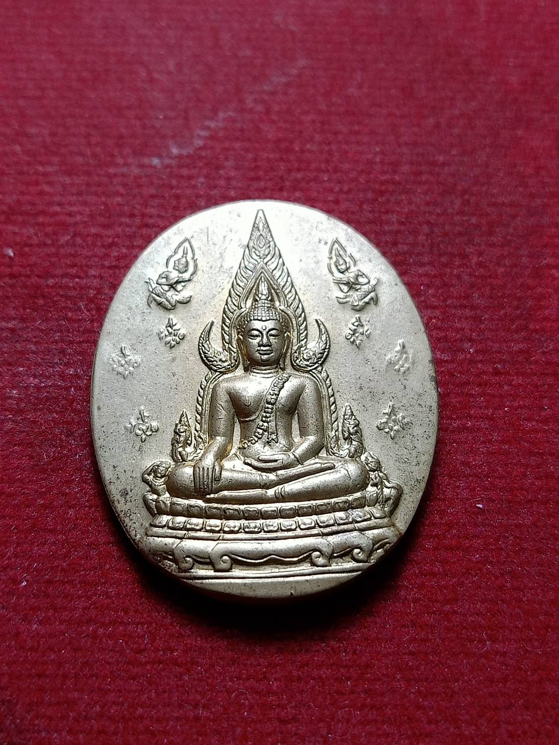 เหรียญพระพุทธชินราช หลังอกเลา ญสส. ปี 2543 หลวงปู่หมุน วัดบ้านจาน ร่วมปลุกเสก (SKU-08215)