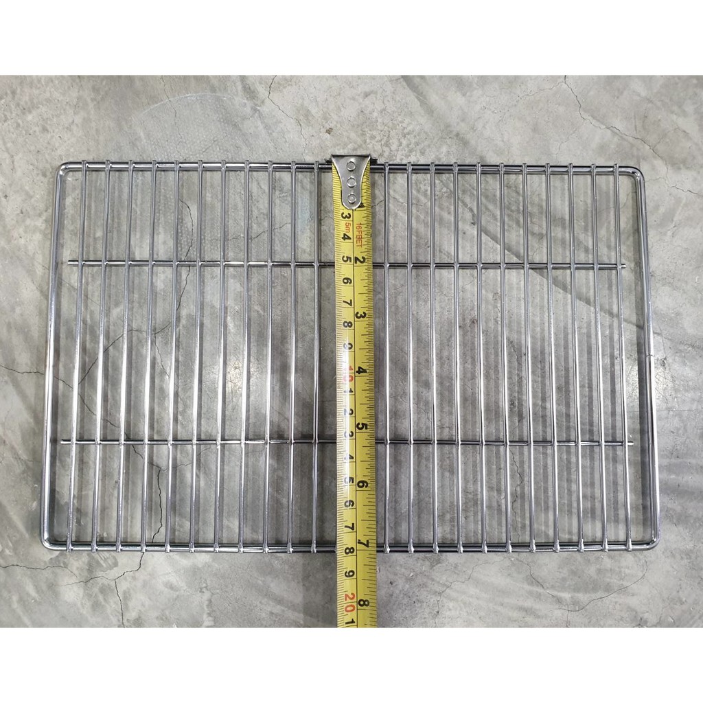 อะไหล่ ตะแกรง ของเตาปิ้งย่าง Lucky Flame รุ่น LF-90GT, LF-90G ขนาด 28 x 18 ซม.