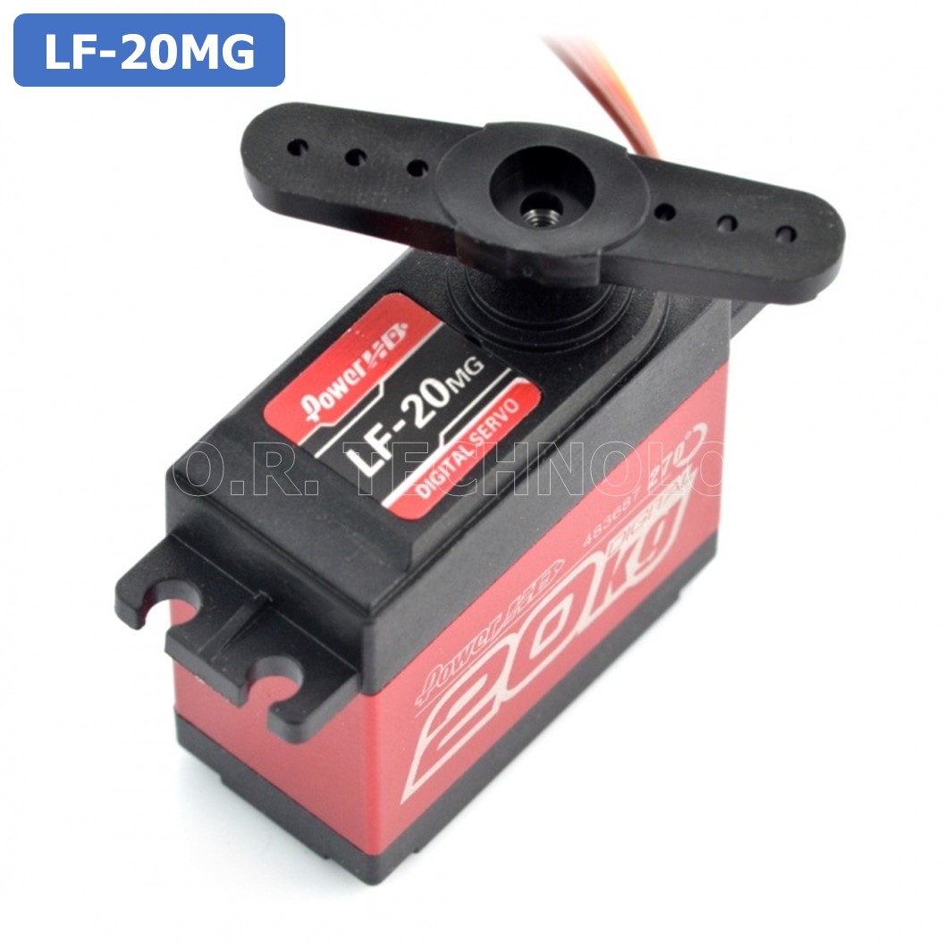 (1ชิ้น) JD035 เซอร์โว กันน้ำ Power HD LF-20MG 20Kg Waterproof High Torque Digital Servo with Metal Gear for RC