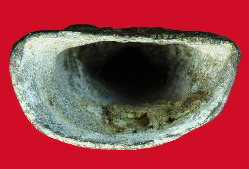 *35804 พระรัตน เนื้อชินตะกั่ว กรุวัดโปรดเกศ นนทบุรี เนื้อชินตะกั่วสนิมแดง 13