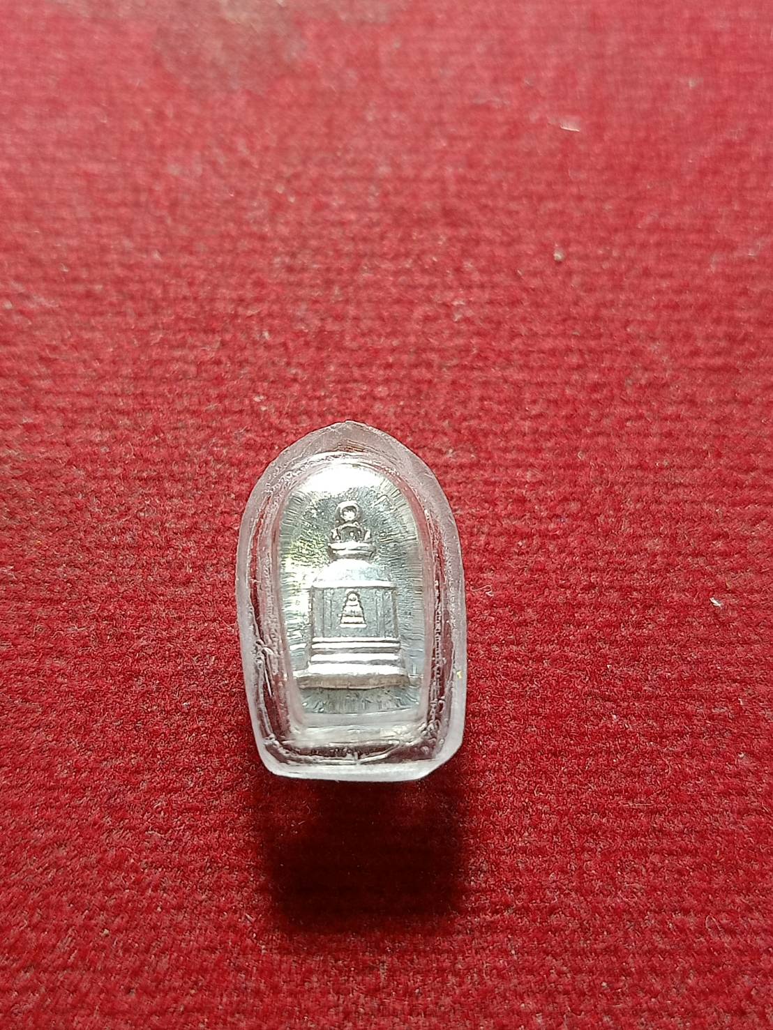 พระนาคปรกใบมะขามรุ่นแรก รุ่นเสาร์ห้า เนื้อเงิน วัดระฆังฯ กทม. พ.ศ.2539 (SKU-10902)