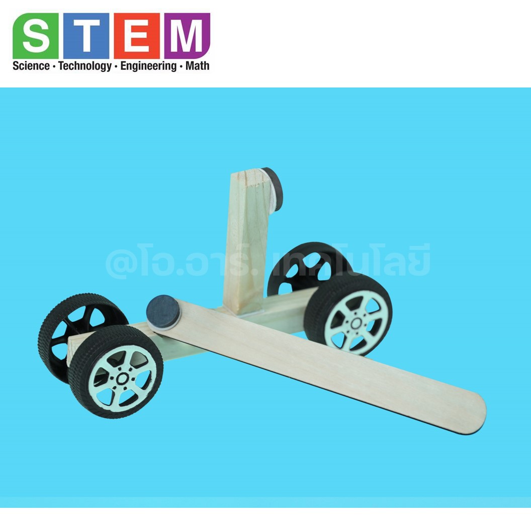 T-M69 ชุดประกอบไม้ รถ พลังงานแม่เหล็ก Wooden Magnetic Car Wooden Kit STEM Education ของเล่นเสริมทักษะ เสริมพัฒนาการ ชุดเรียนรู้ ชุดทดลอง รถไม้ แม่เหล็กผลัก