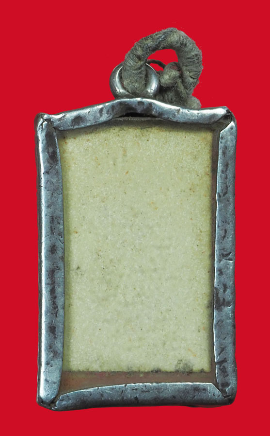 ขายแล้ว*33692 รูปถ่ายหลวงพ่อเเช่ม วัดฉลอง ภูเก็ต ปี 2506 เลี่ยมเงินเก่าๆ 59