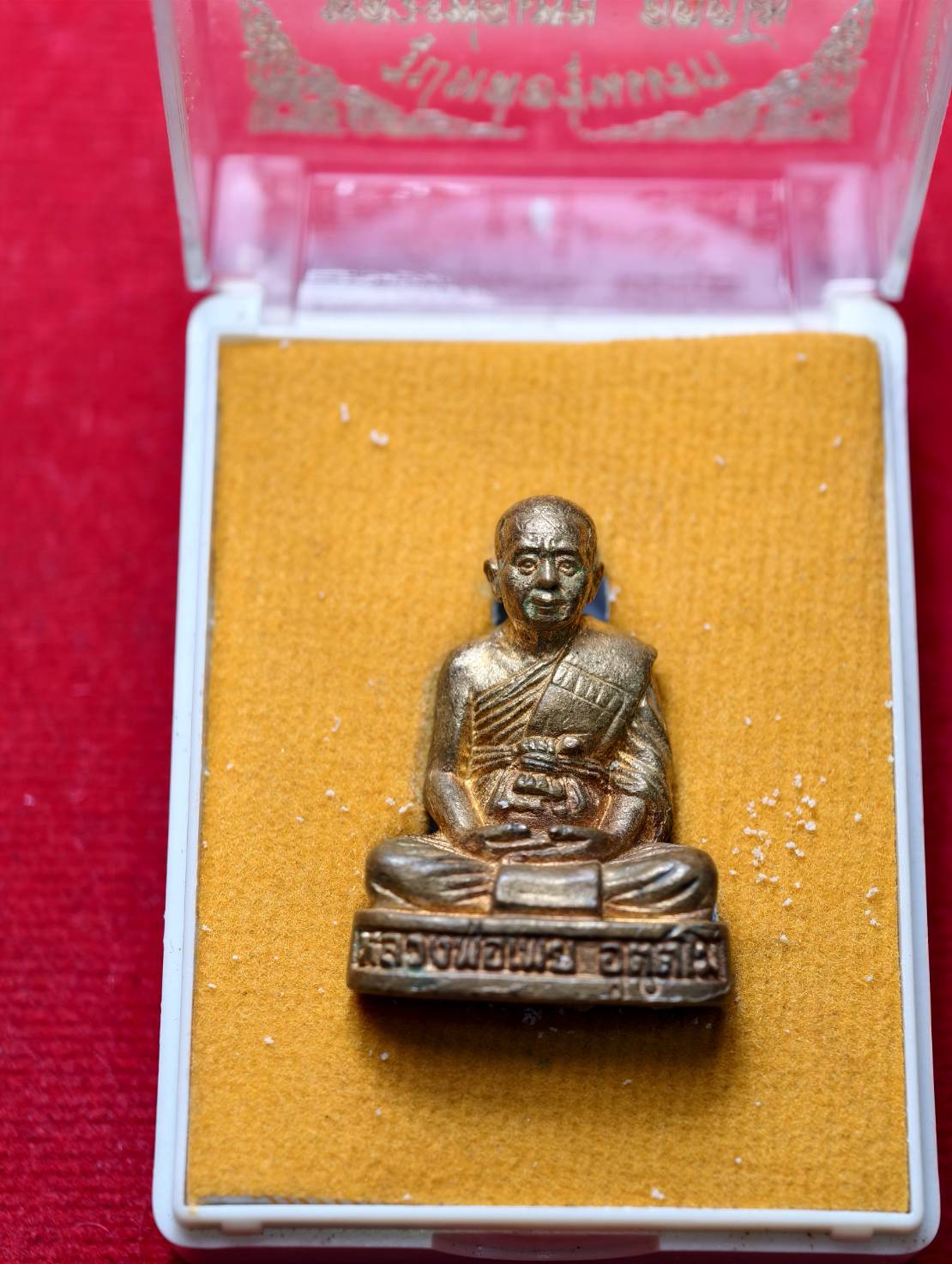 รูปหล่อหลวงพ่อเพบ รุ่นแรก วัดบึง จ.อยุธยา ปี 2554 พร้อมกล่อง (SKU-13364)