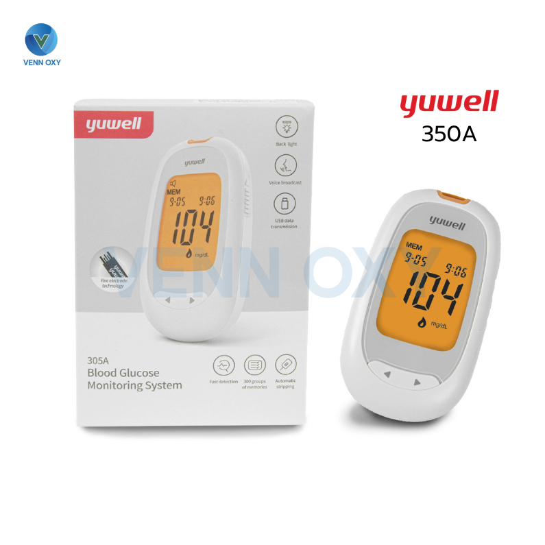 เครื่องวัดน้ำตาลในเลือด Yuwell รุ่น 305A