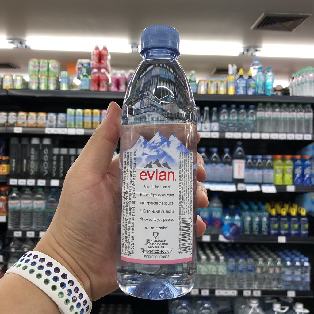 [1 แถม 1] น้ำแร่เอเวียง 500 มล. [Buy 1 Free 1] Evian 500 ml.