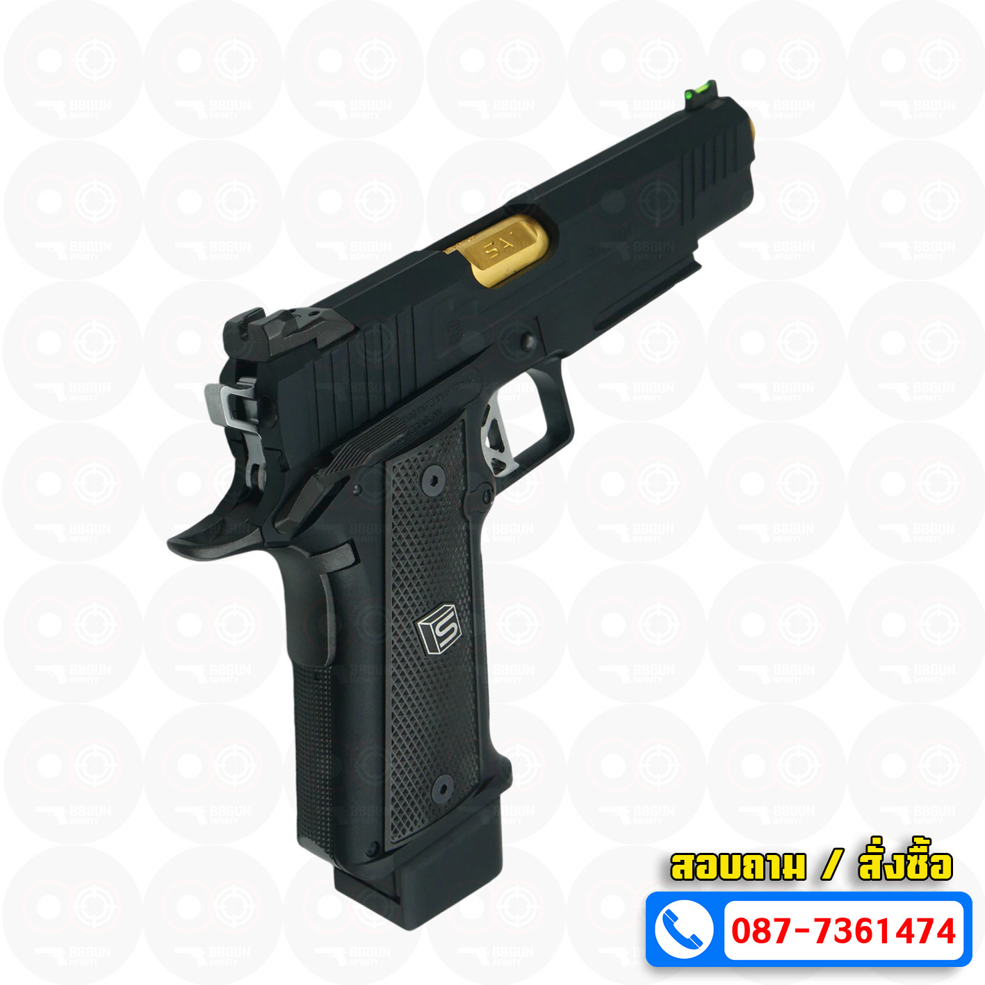บีบีกันอัดแก๊ส EMG SAI 2011 DS HI-CAPA 5.1 (สีดำ) BB GUN
