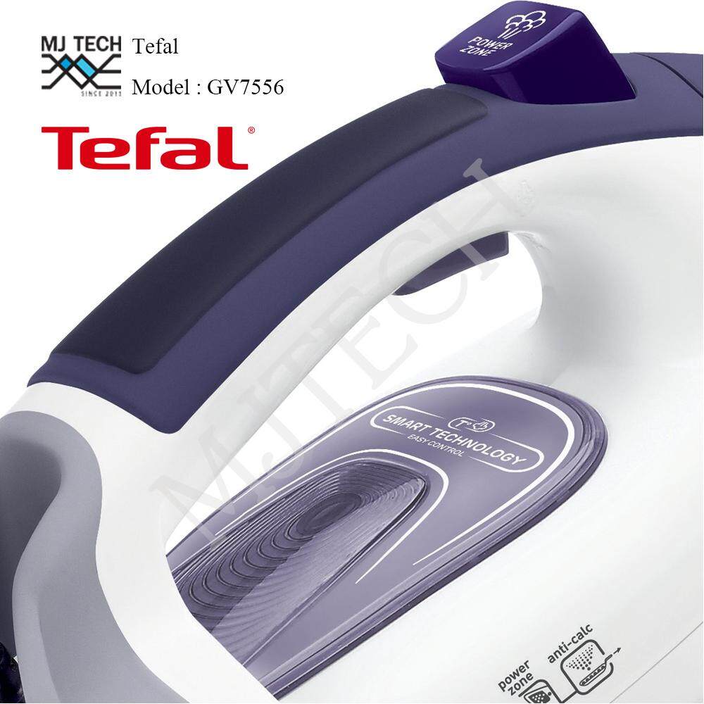 เตารีดหม้อต้ม (2,400 วัตต์, สีม่วง) รุ่น GV7556 +โต๊ะรีดผ้า