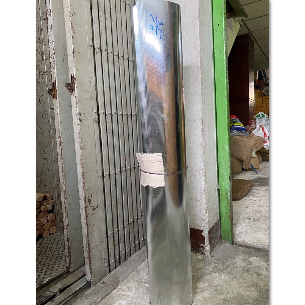สังกะสีแผ่นเรียบ 3'x6' #35 หนาประมาณ 0.19 มม. กว้าง 0.90 ม. ยาว 1.80 ม. (ขายส่ง ราคาต่อ 1 แผ่น) ขายส่งราคาถูกกก!!