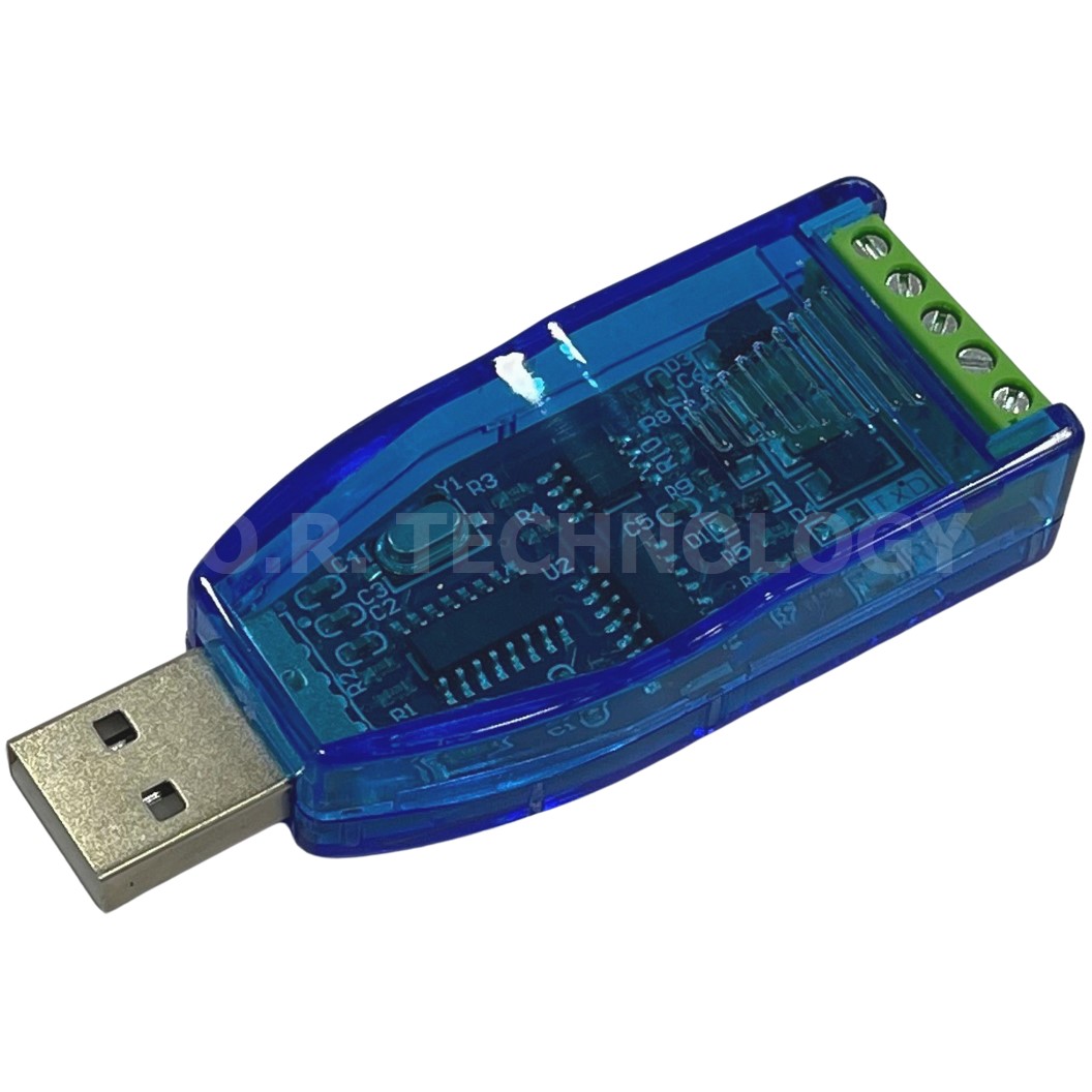 IB038 ตัวแปลง USB To RS485 Converter CH340 Isolated Industrial Grade USB to RS485 Communication Module 5V Serial Port Line Converter TVS Protection USB-RS485