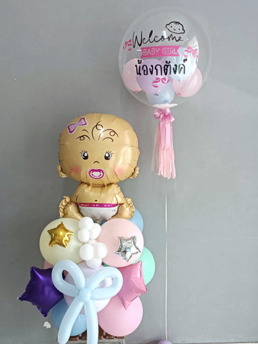 ลูกโป่ง เด็กแรกคลอดอายุงานนานหลายวัน
