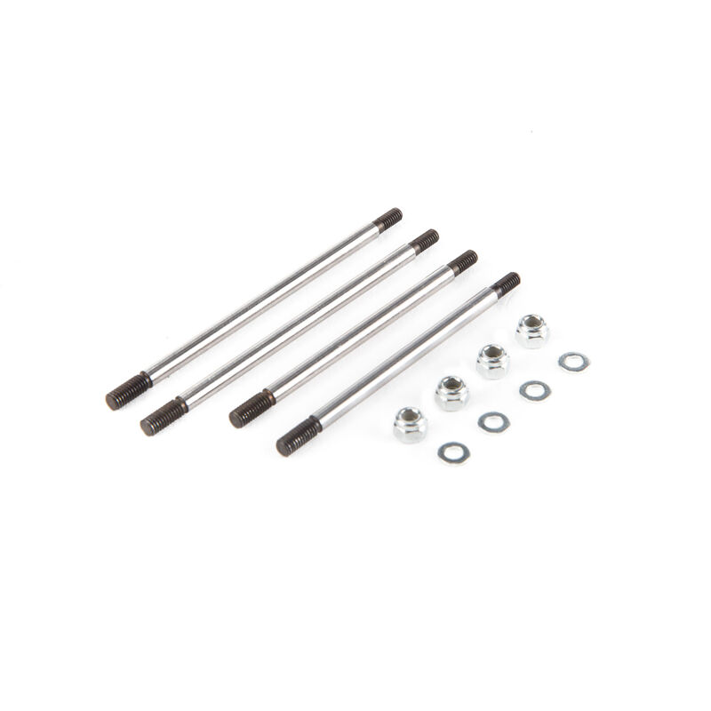 LOS233003 FR RR Shock Shaft Set and Hardware: Baja Rey