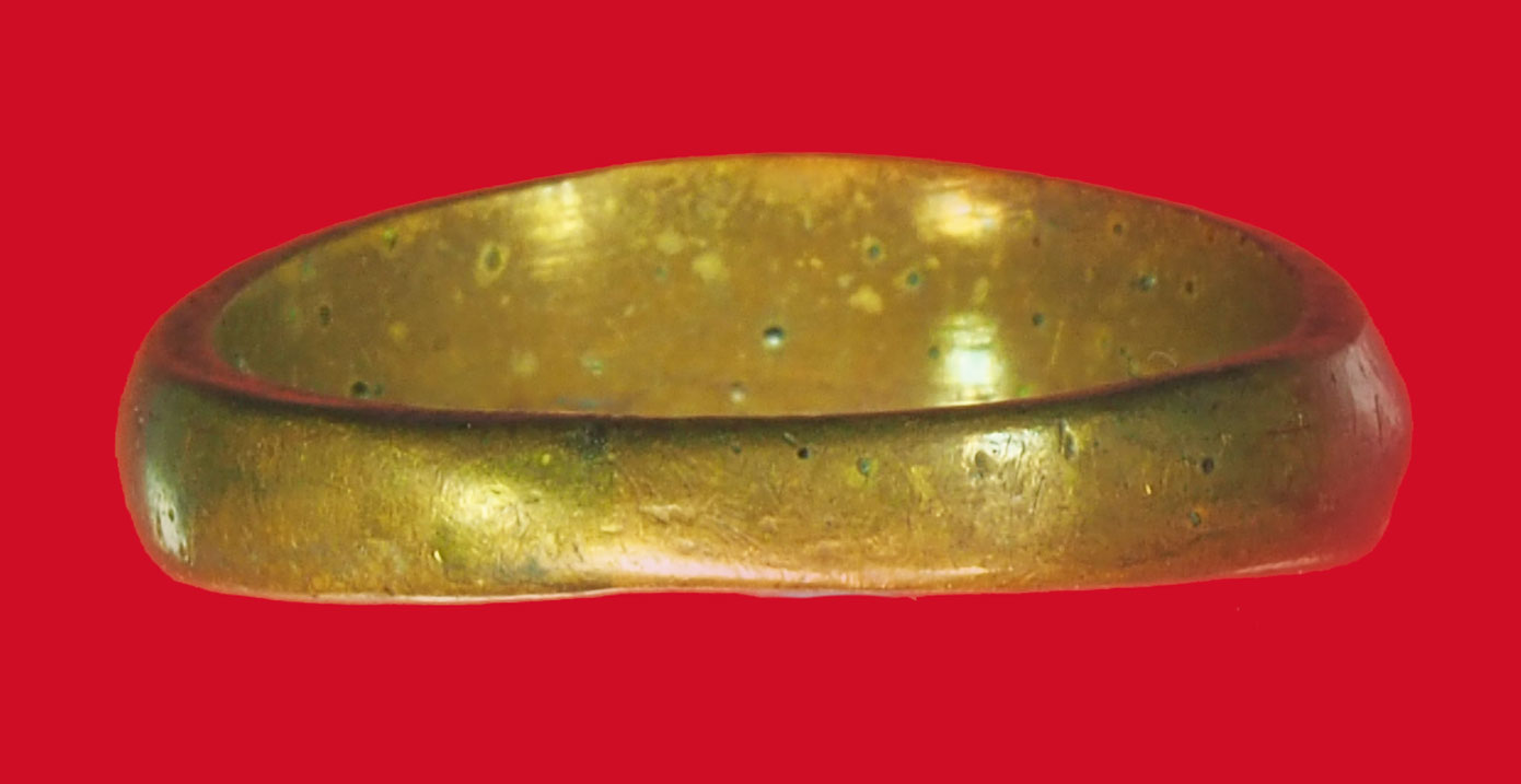 ขายแล้ว*35541 แหวนลงยาหลวงพ่อจง วัดหน้าต่างนอก อยุธยา 12