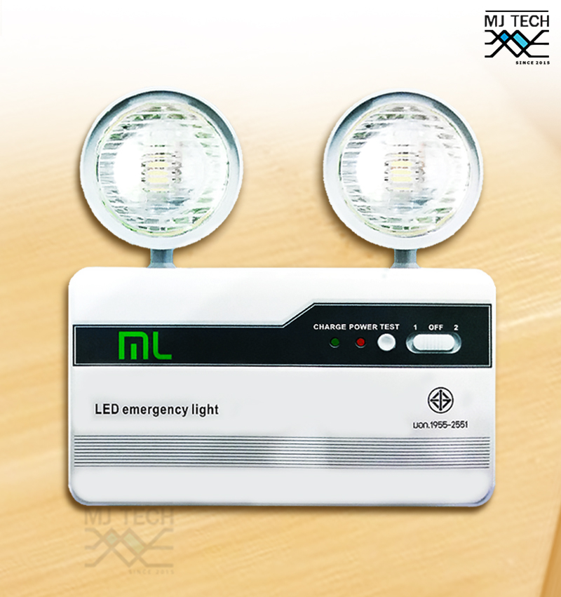 ML-LIGHT โคมไฟฉุกเฉิน ขนาด 10W 220-240V ไฟฉุกเฉิน รุ่น ML-42048