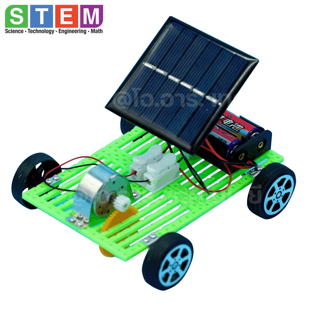 T-S73 ชุดประกอบไม้ รถพลังงานแสงอาทิตย์ Solar Car Wooden Kit STEM Education ของเล่นเสริมทักษะ เสริมพัฒนาการ ชุดเรียนรู้ ชุดทดลอง รถ โซล่าเซลล์