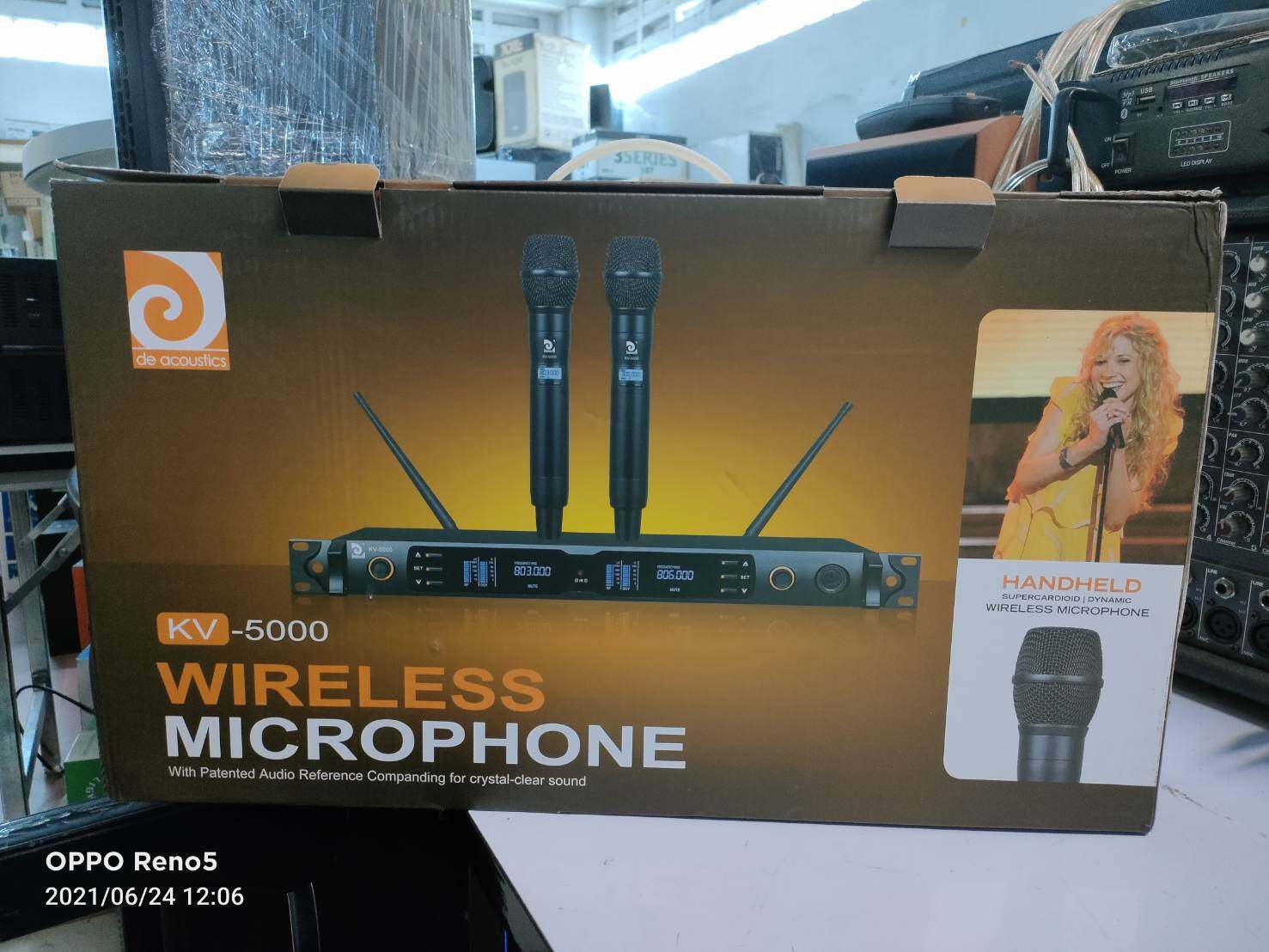DE ACOUSTIC KV-5000 ปรับคลื่นความถี่ได้ มี มอก.