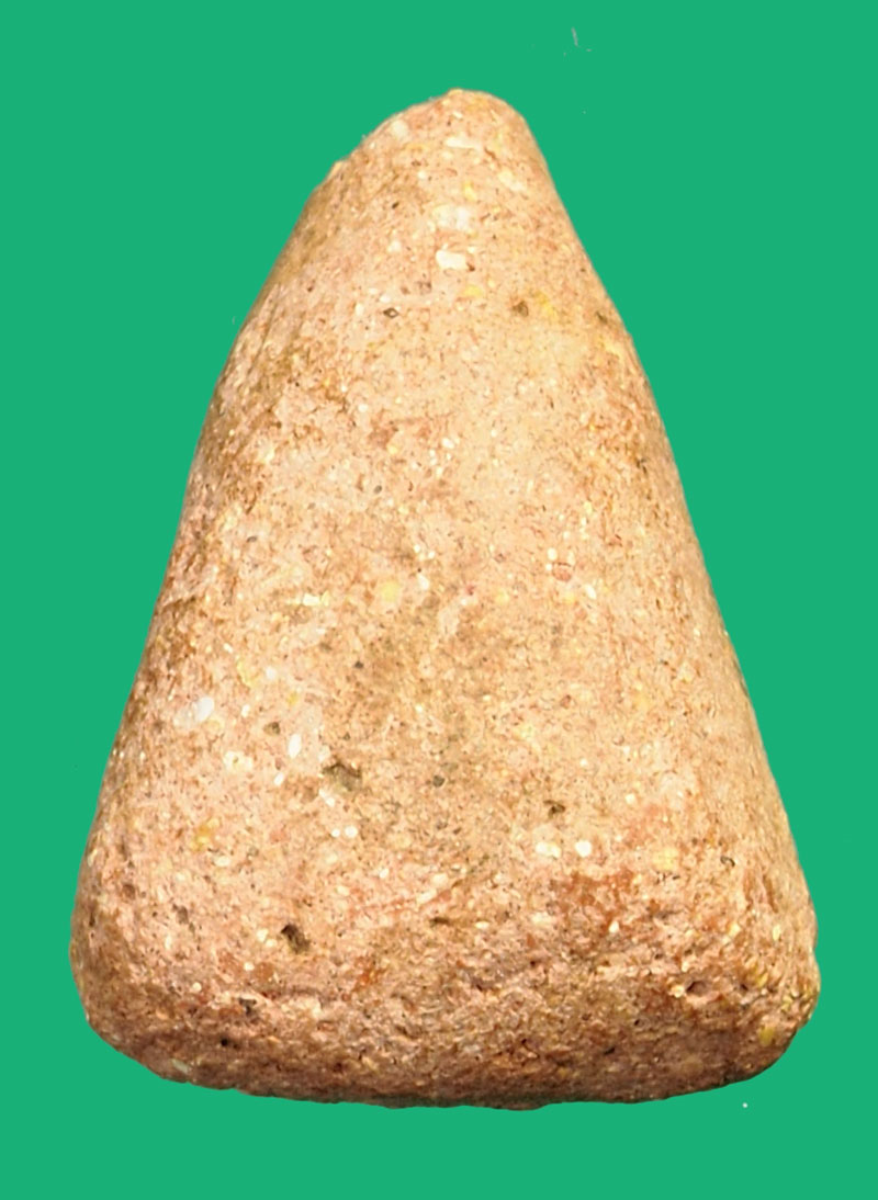 *35950 พระนางพญาเนื้อผงผสมว่านสบู่เลือด(ชมพู,)เก่า ไม่ทราบที่และปีสร้า่ง 13